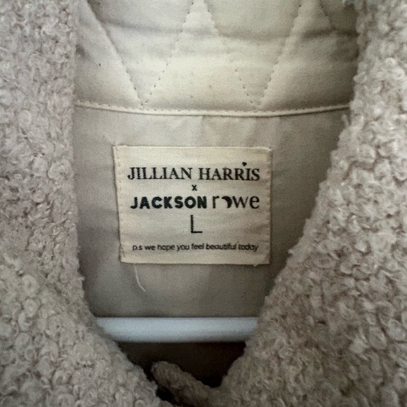 Jackson Rowe Cream Teddy Jacket - Picture 2 of 3